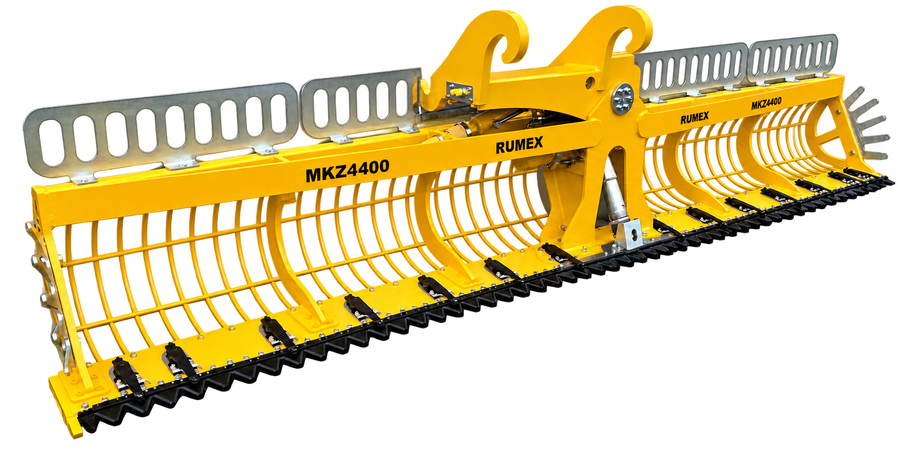Vrijstaande gele Rumex MKZ4400 maaikorf